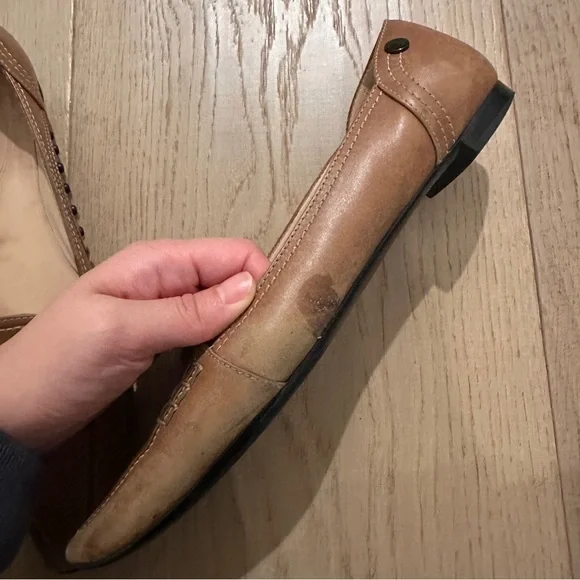 Tod’s tan leather loafers flats EU 38.5 - Picture 4 of 7